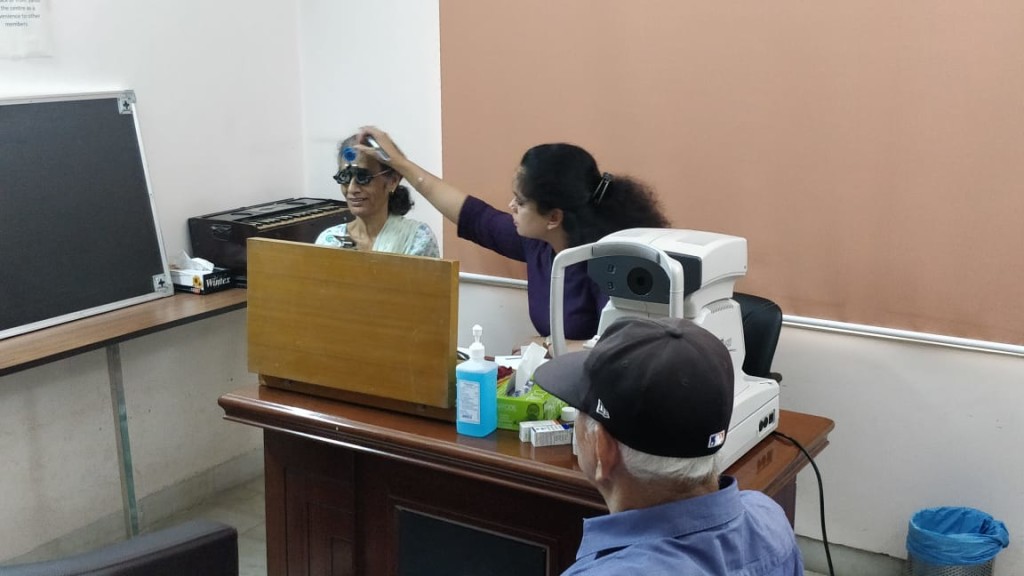 Free Eye Health Screening Camp And Doctor s Talk Samvedna Senior Care 